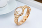 Luxury women automatic mechanical stainless steel chain wrist watches