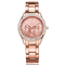 Diamond Womens Fashion Watch , 3ATM Waterproof Quartz Rose Gold Wrist Watch
